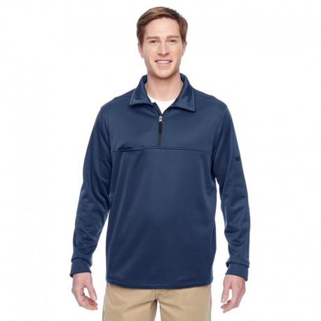 Harriton M730 Adult Task Performance Fleece Quarter-Zip Jacket