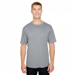 A4 N3381 Adult Topflight Heather Performance T-Shirt