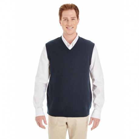 Harriton M415 Men's Pilbloc V-Neck Sweater Vest