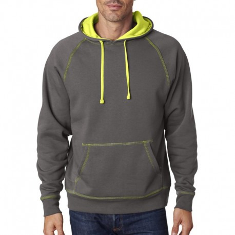 J America JA8883 Adult Shadow Fleece Pullover Hood