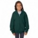 Hanes P480 Youth 7.8 oz. EcoSmart 50/50 Full-Zip Hooded Sweatshirt