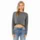 Bella + Canvas B7503 Ladies Cropped Fleece Crew