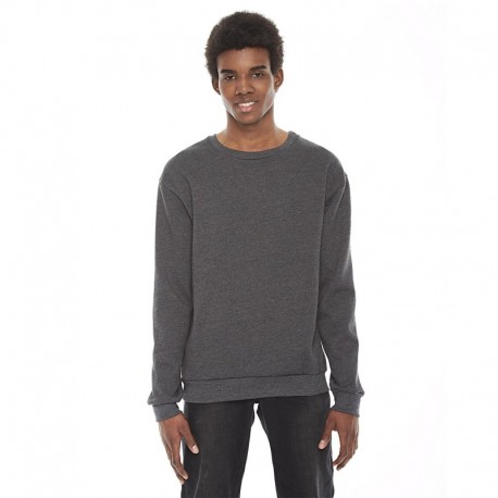 American Apparel F496W Unisex Flex Fleece Drop Shoulder Pullover Crewneck