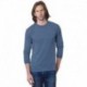 Bayside BA8100 Adult 6.1 oz., 100% Cotton Long Sleeve Pocket T-Shirt