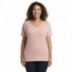 Next Level Apparel 3940 Ladies Relaxed V-Neck T-Shirt