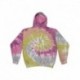 Tie-Dye CD877 Adult Tie-Dyed Pullover Hooded Sweatshirt