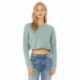 Bella + Canvas B7503 Ladies Cropped Fleece Crew