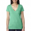 Next Level Apparel 6740 Ladies Triblend Deep V