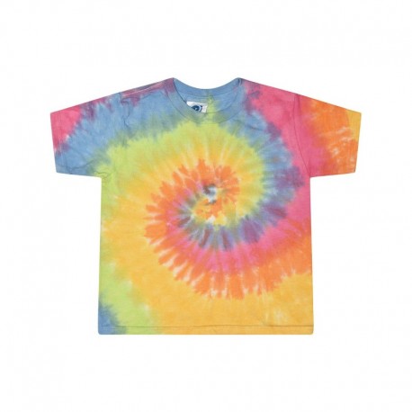 Tie-Dye 1050CD Ladies Cropped T-Shirt