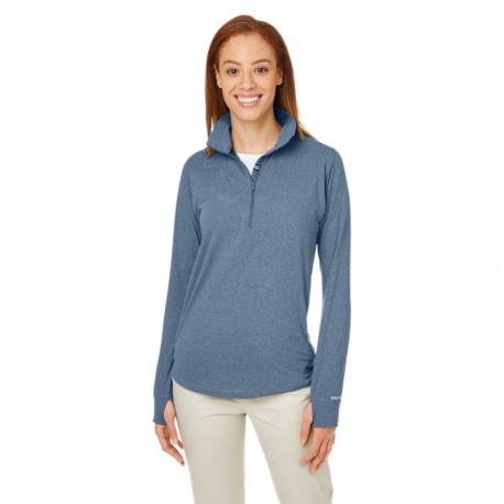 Nautica N17925 Ladies Saltwater Quarter-Zip Pullover