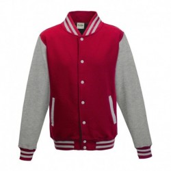 Just Hoods By AWDis JHY043 Youth 80/20 Heavyweight Letterman Jacket