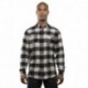 Burnside B8210 Men's Plaid Flannel Shirt