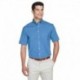 Devon & Jones D620S Men's Crown Woven Collection Solid Broadcloth Short-Sleeve Shirt