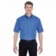 UltraClub 8977 Adult Short-Sleeve Whisper Twill