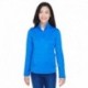 Devon & Jones DG798W Ladies Newbury Melange Fleece Quarter-Zip