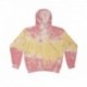 Tie-Dye CD877 Adult Tie-Dyed Pullover Hooded Sweatshirt