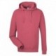 J America 8730JA Unisex Pigment Dyed Fleece Hooded Sweatshirt