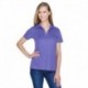 Devon & Jones DG20W CrownLux Performance Ladies Plaited Polo