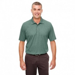 UltraClub UC100 Men's Heathered Pique Polo