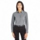 Devon & Jones DG535W CrownLux Performance Ladies Tonal Mini Check Woven Shirt