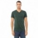 Bella + Canvas 3655C Unisex Textured Jersey V-Neck T-Shirt