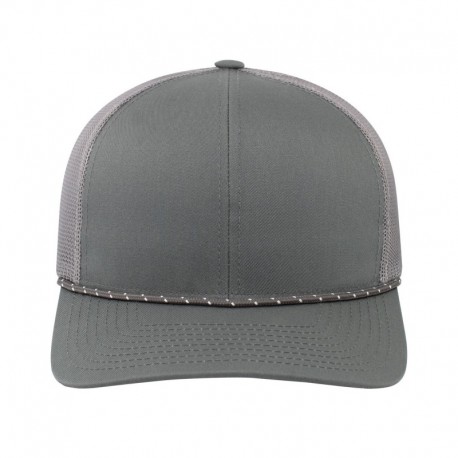 Pacific Headwear 104BR Trucker Snapback Braid Cap