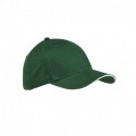 Big Accessories BX004 6-Panel Twill Sandwich Baseball Cap