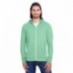 Threadfast Apparel 302Z Unisex Triblend Full-Zip Light Hoodie