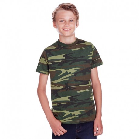 Code Five C52207 Youth Camo T-Shirt