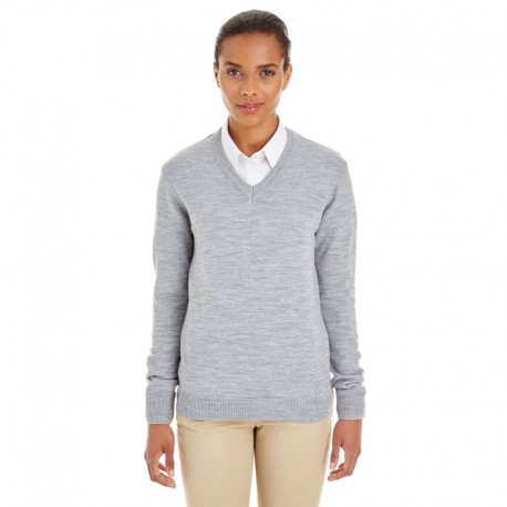 Harriton M420W Ladies Pilbloc V-Neck Sweater