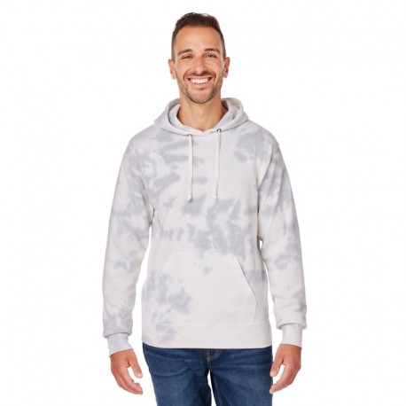 J America 8861JA Adult Tie-Dye Pullover Hooded Sweatshirt