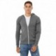 Bella + Canvas 3939 Unisex Triblend Full-Zip Lightweight Hoodie