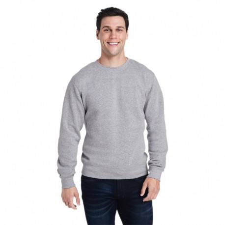 J America 8870JA Adult Triblend Crewneck Sweatshirt