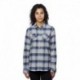 Burnside B5210 Ladies Plaid Boyfriend Flannel Shirt