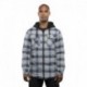 Burnside B8620 Men's Hooded Flannel Jacket