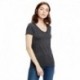 US Blanks US120 Ladies Made in USA Short-Sleeve V-Neck T-Shirt