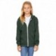 Bella + Canvas 3739Y Youth Sponge Fleece Full-Zip Hooded Sweatshirt