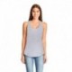 Next Level Apparel 6338 Ladies Gathered Racerback Tank