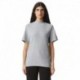 American Apparel 1PQ Unisex Mockneck Pique T-Shirt