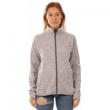 Burnside B5901 Ladies Sweater Knit Jacket