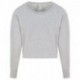 Just Hoods By AWDis JHA035 Ladies Cropped Pullover Sweatshirt