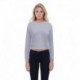 StarTee ST1170 Ladies Long-Sleeve Crop Boyfriend T-Shirt