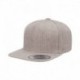 Yupoong YP5089 Adult 5-Panel Structured Flat Visor Classic Snapback Cap