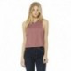 Bella + Canvas 6682 Ladies Racerback Cropped Tank