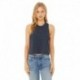 Bella + Canvas 6682 Ladies Racerback Cropped Tank