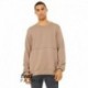 Bella + Canvas 3743 FWD Fashion Unisex Raw Seam Crewneck Pullover