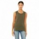 Bella + Canvas B8803 Ladies Flowy Scoop Muscle Tank