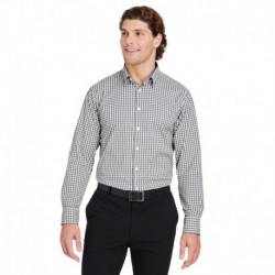 Devon & Jones DG536 Crownlux Performance Men's Gingham Shirt