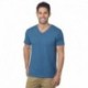 Bayside BA5025 Unisex 4.2 oz., Fine Jersey V-Neck T-Shirt