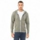 Bella + Canvas 3739 Unisex Sponge Fleece Full-Zip Hooded Sweatshirt